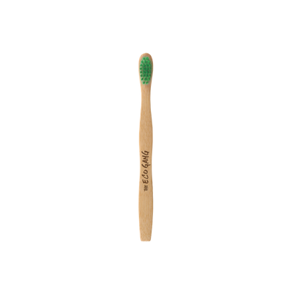 Kids Ultrasoft Bamboo Toothbrush Green