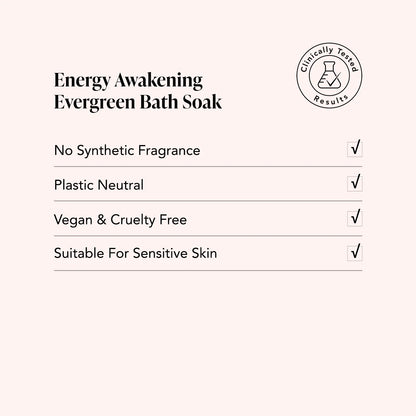 Evergreen Energy Awakening Bath Soak Travel Size