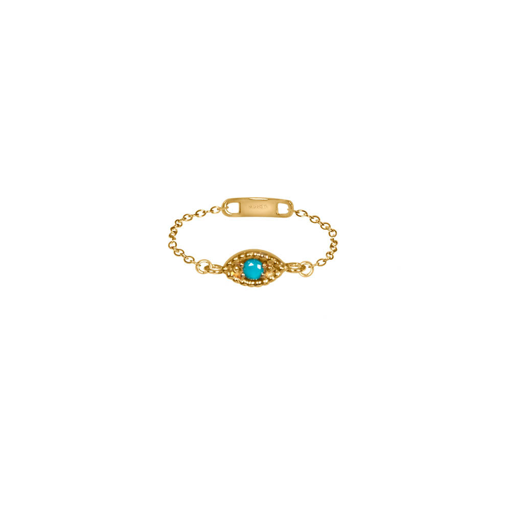 Eye Chain Ring