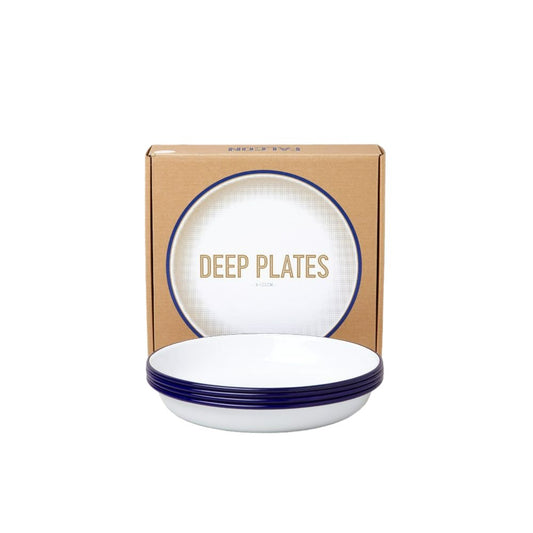 Deep Plates Set of 4