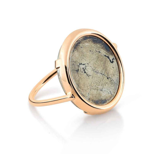 Fool's Gold Disc Ring