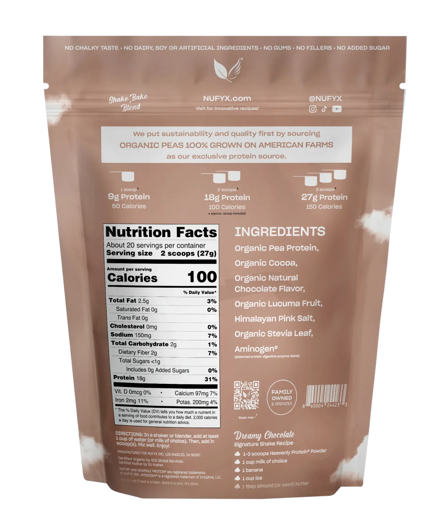 Dreamy Chocolate Protein Powder