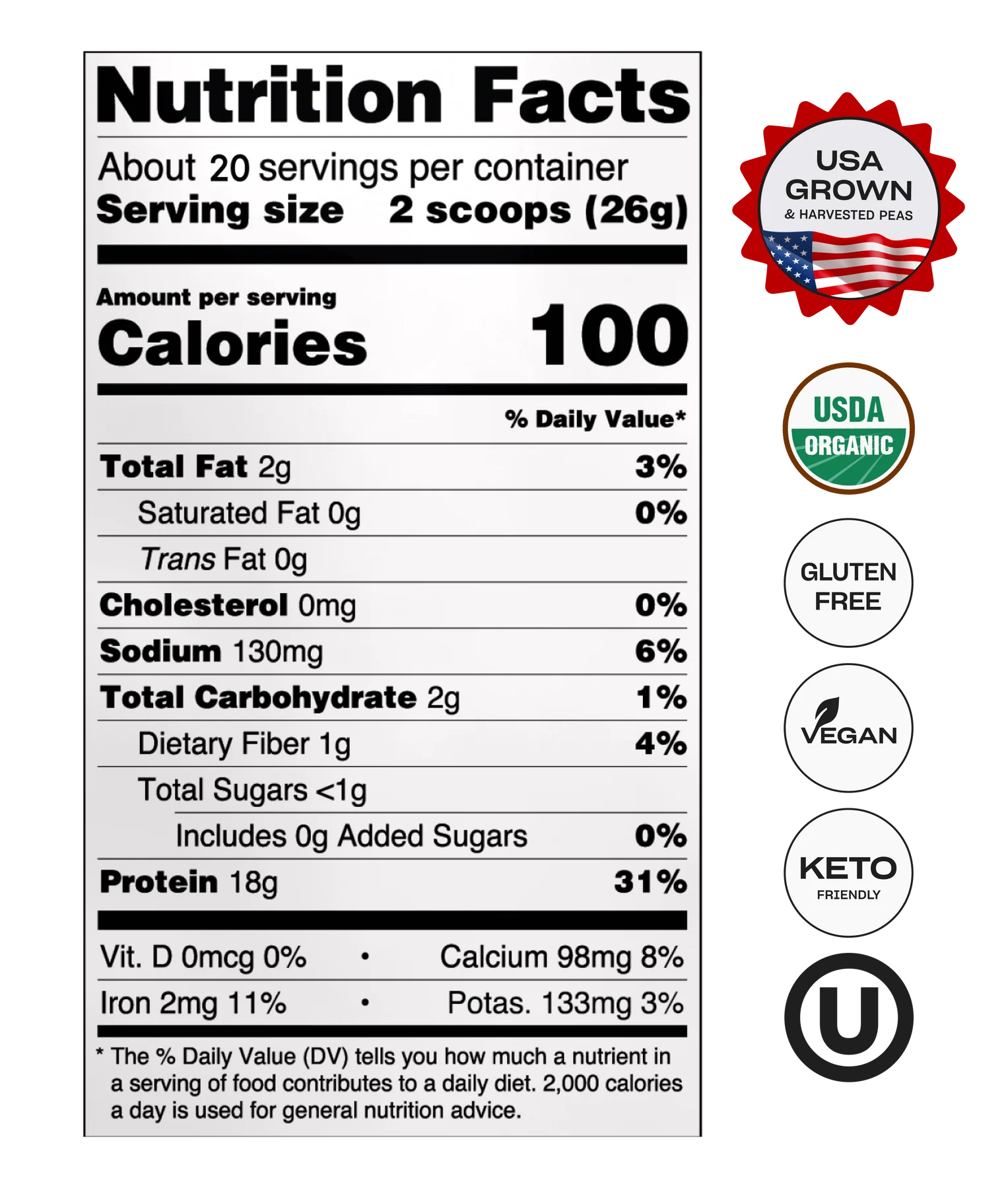 Creamy Vanilla Protein Powder