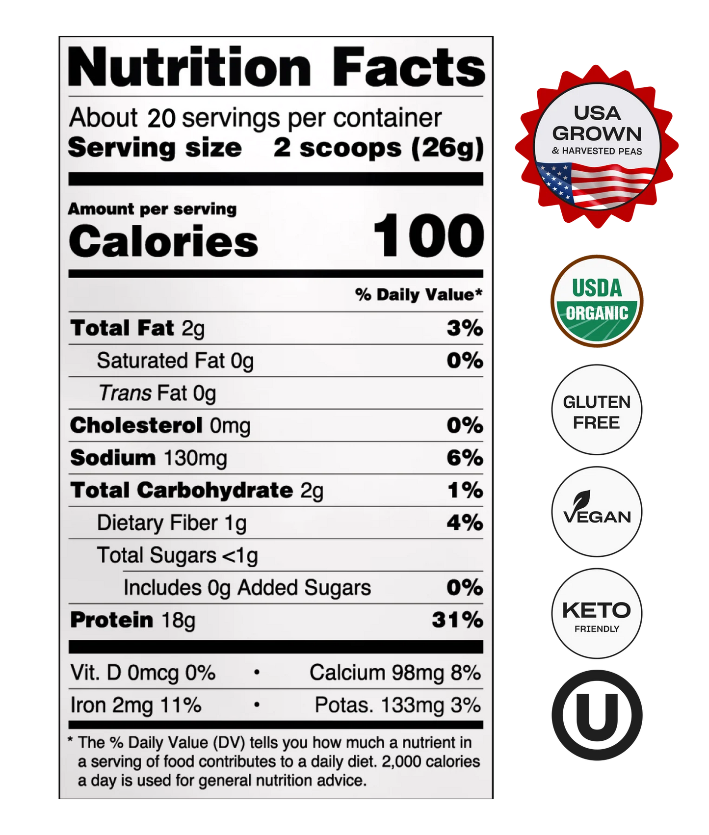 Creamy Vanilla Protein Powder