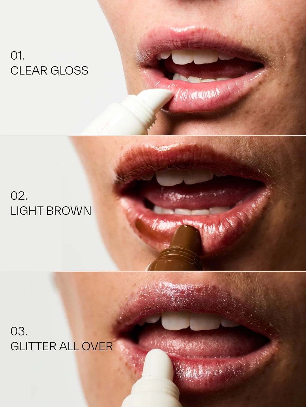Plumping Lip Serum SPF30 + Peptides Glitter