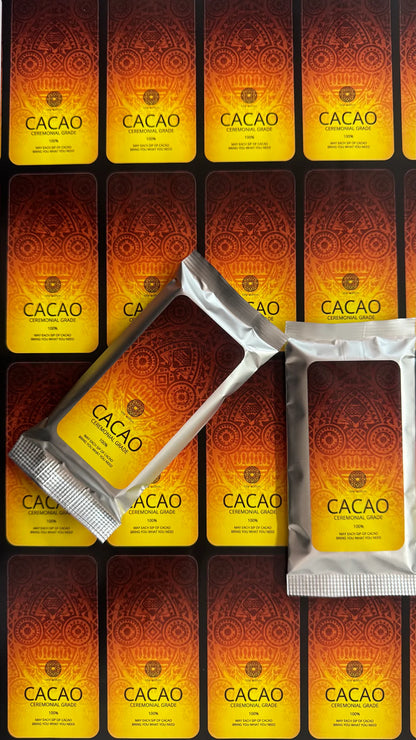 100% Ceremonial Grade Cacao 25g