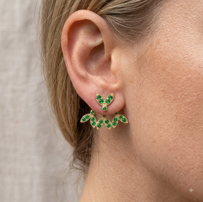 Single Ear Jacket Ouvert Gold