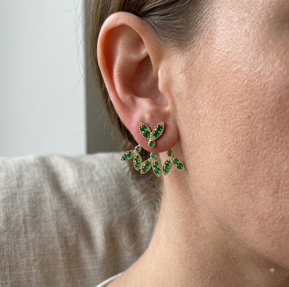 Single Ear Jacket Ouvert Gold