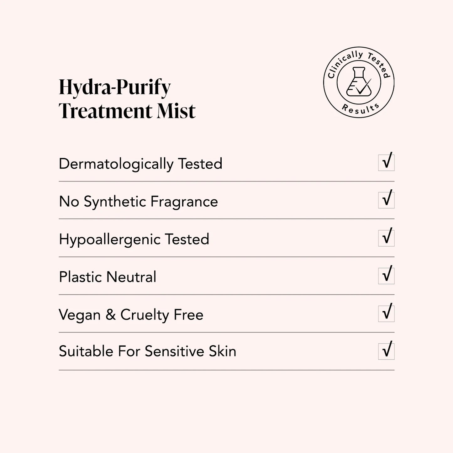 Hydra-purify Mint + Green Tea Treatment Mist