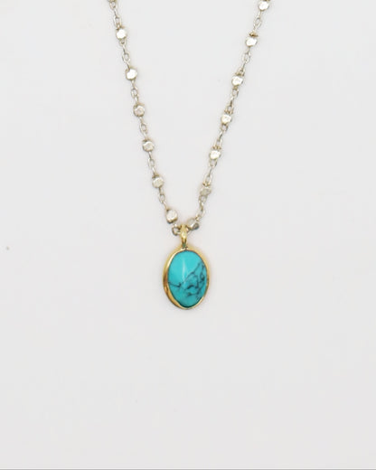 Kery Necklace Turquoise