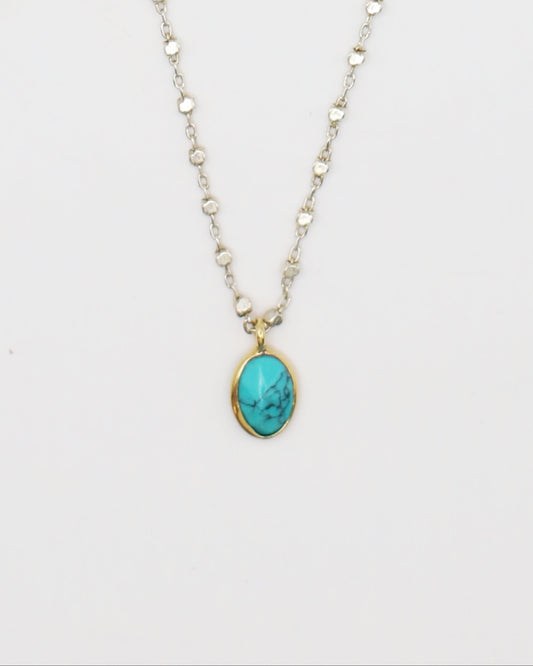 Kery Necklace Turquoise