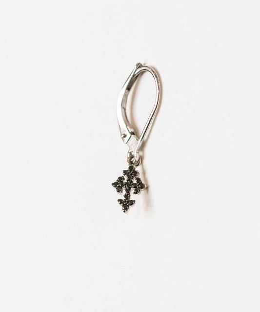 Mini Cross Single Earring