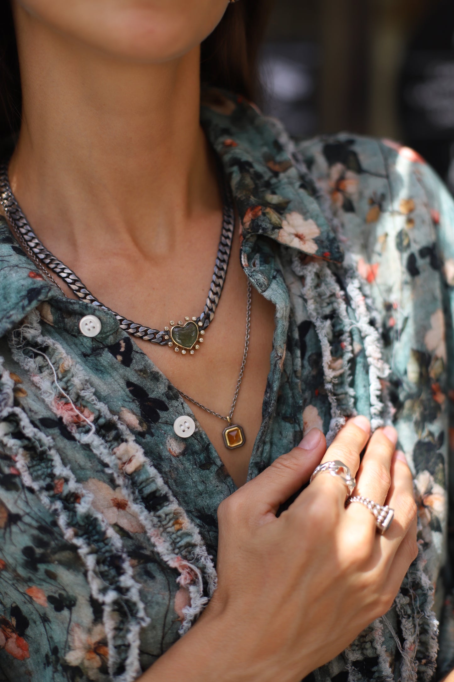 Equinox Necklace Citrine