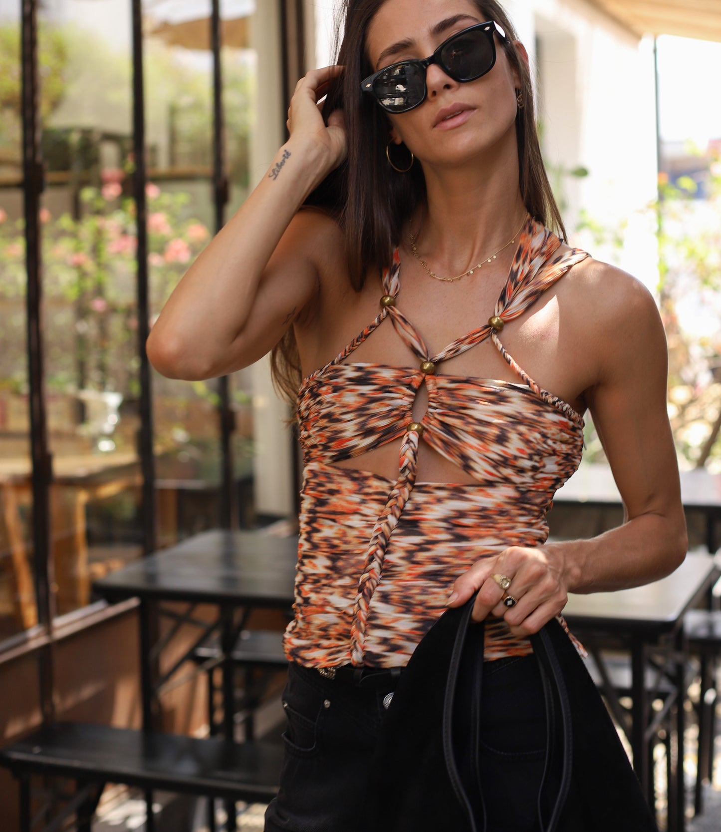 Revon Top Orange