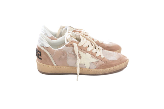 Ball Star Sneakers - Pink/Beige/White