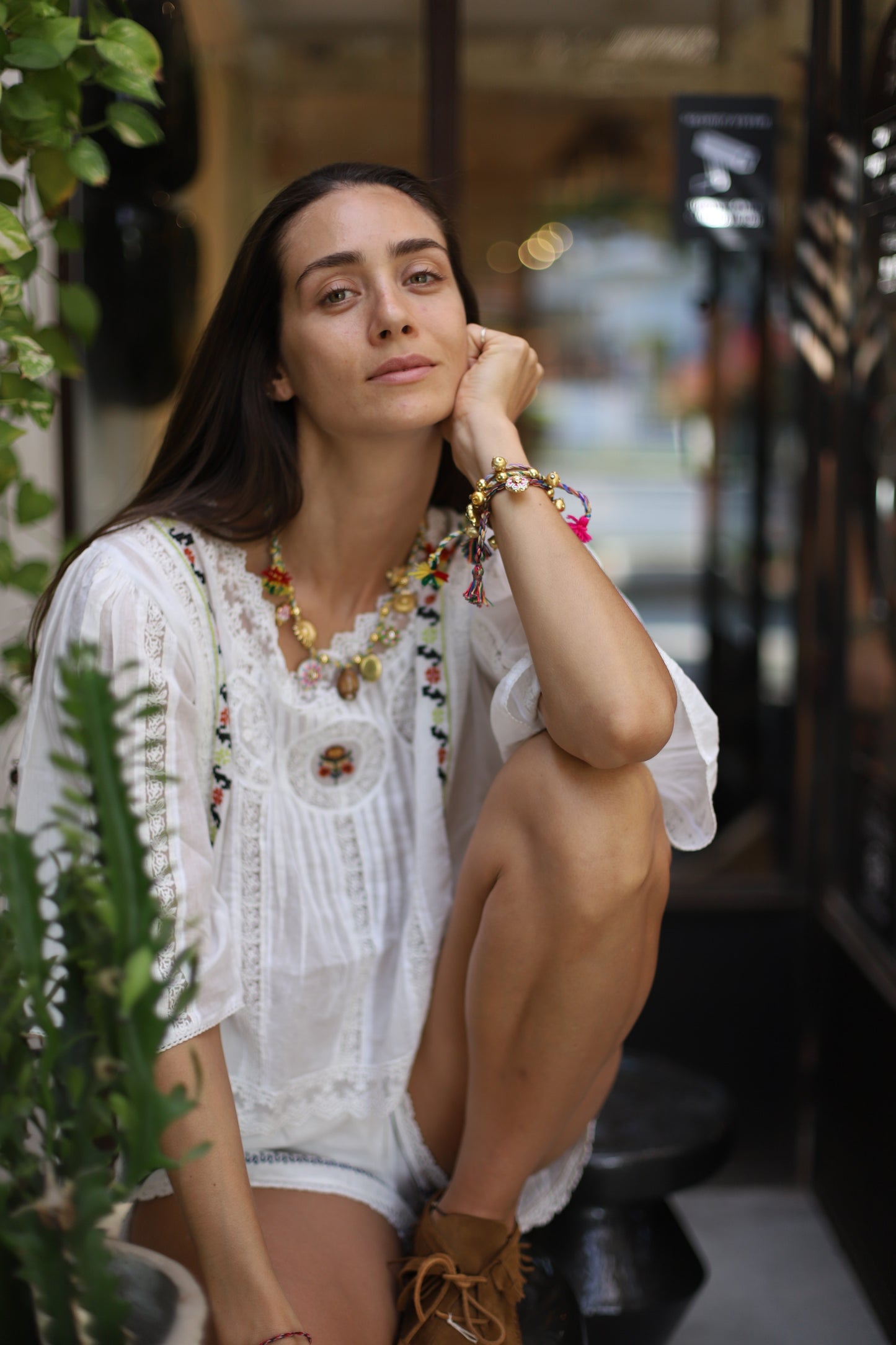 Grigri Necklace Sand