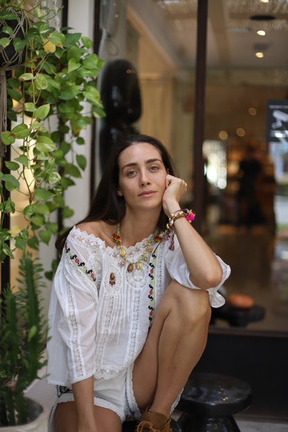 Grigri Necklace Sand