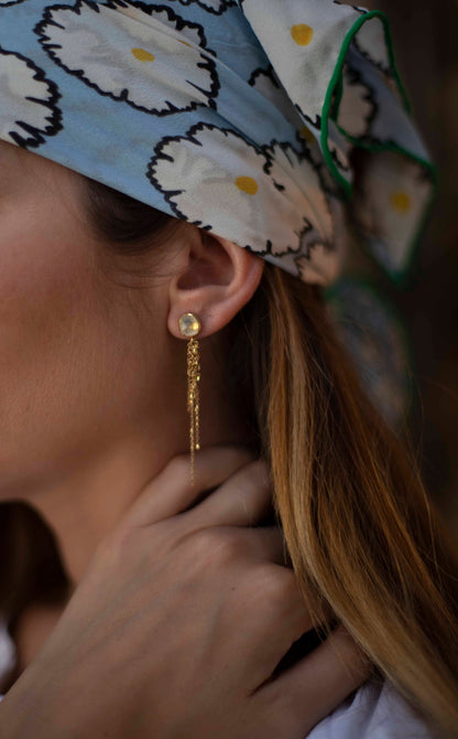 Diamond Waterfall Single Earring