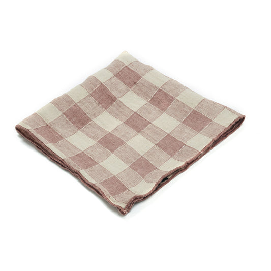 Vichy Canvas Napkin Terra