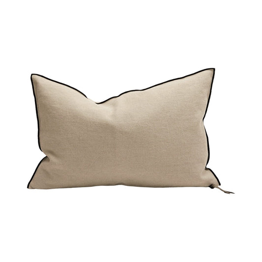 Vise Versa Black Line Cushion Fior di latte