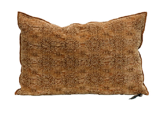 Vise Versa Jacquard Cushion Terracotta