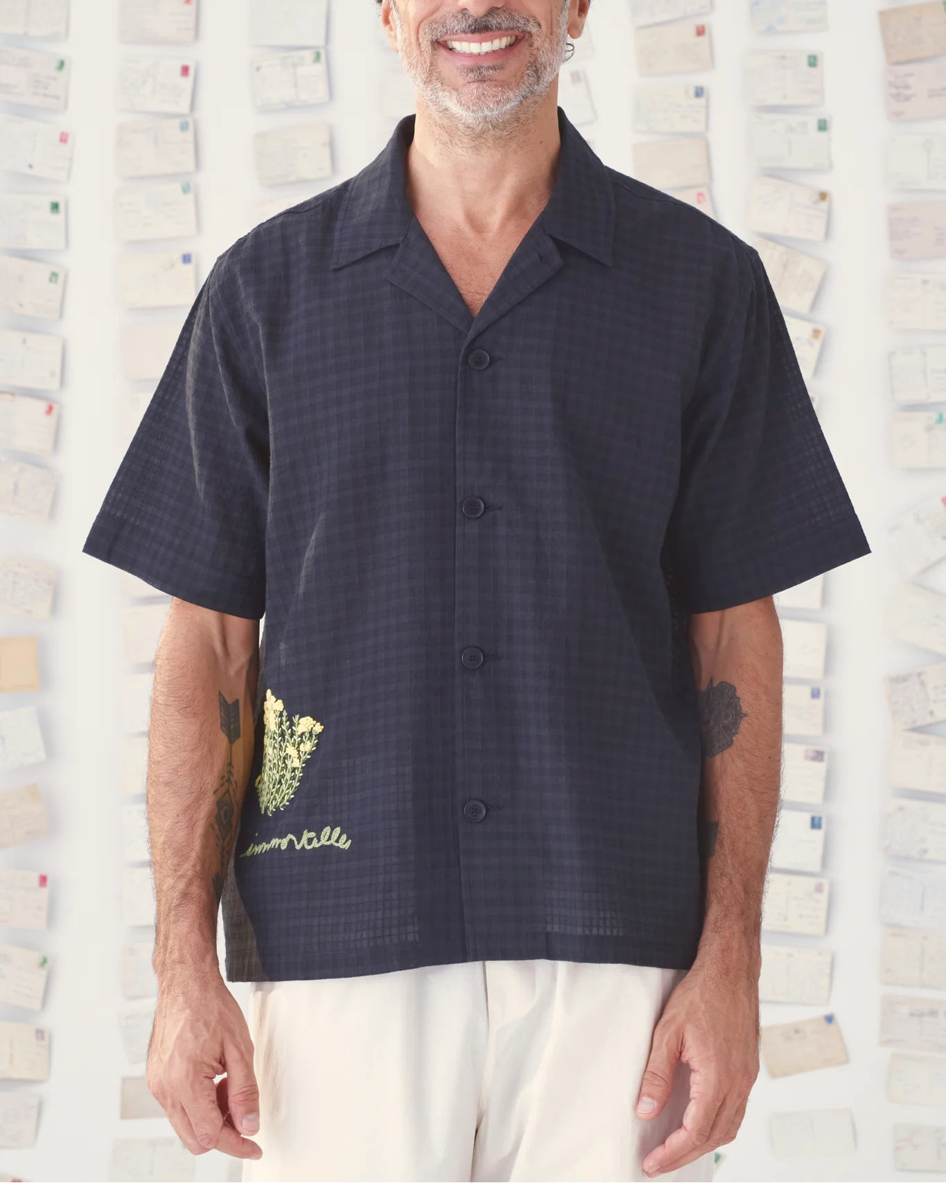 Subha Shirt Provence Black