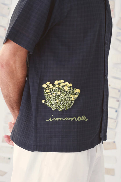 Subha Shirt Provence Black