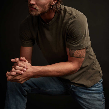 Short Sleeve Crew Neck Shirt Birch