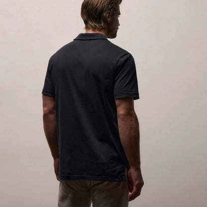 Sueded Jersey Polo Deep