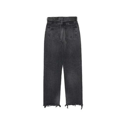 Odessa Wide Straight Jeans - Black