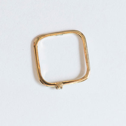 Square Diamond Ring