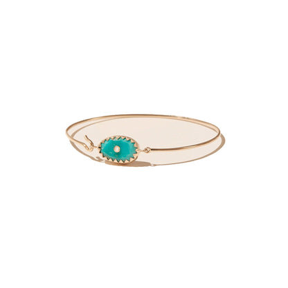 Orso Turquoise Bangle