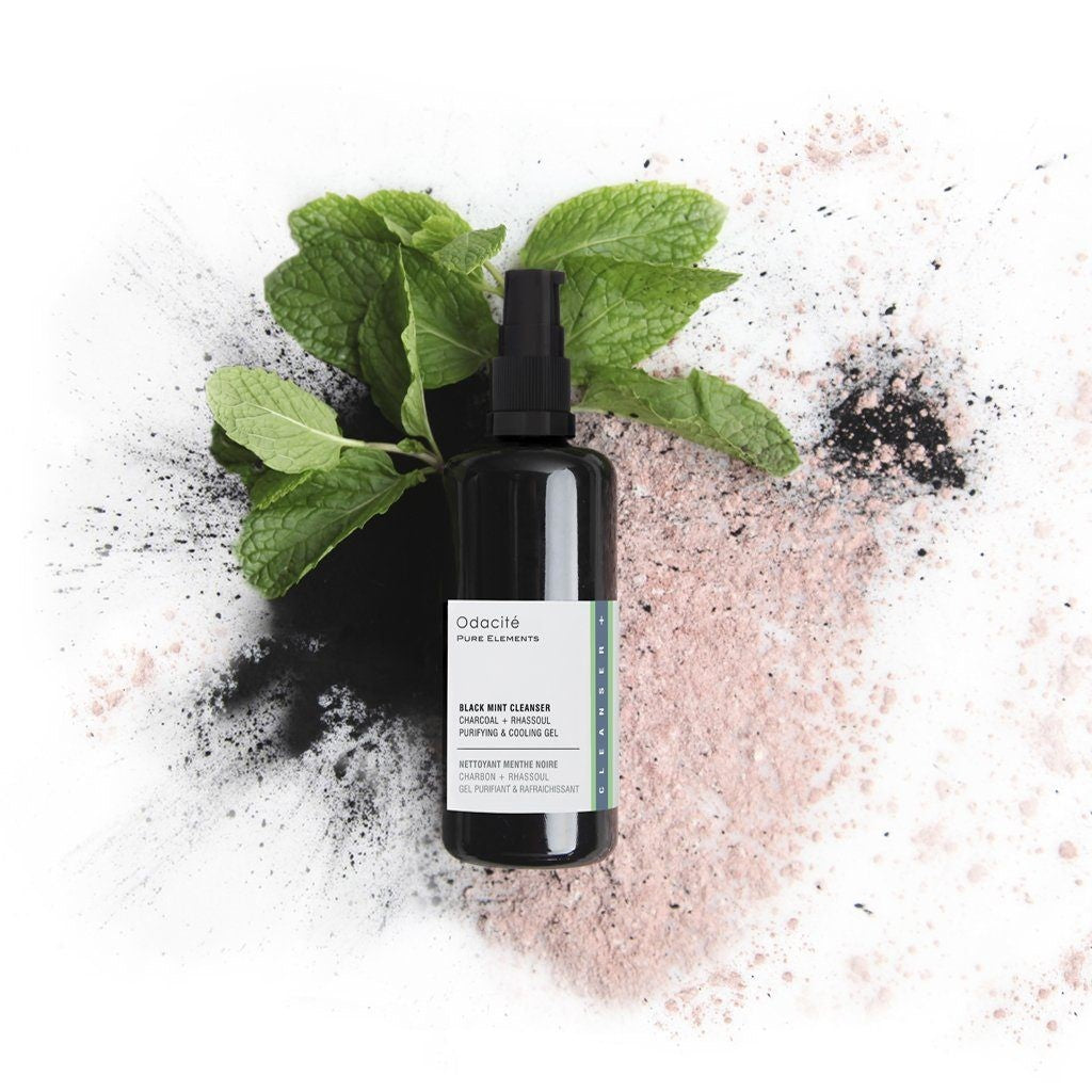 Black Mint Charcoal + Rhassoul Clarifying Cleanser