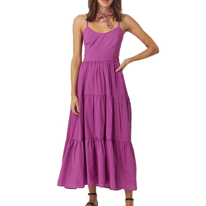 Owynn Dress Purple Wine