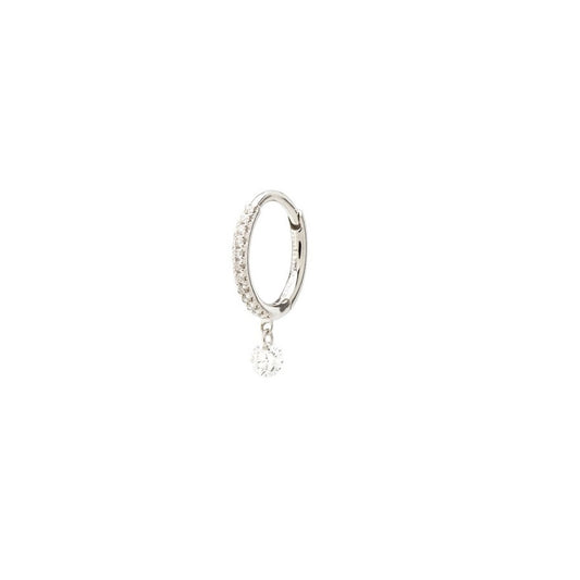 Danae Single Paved Earring