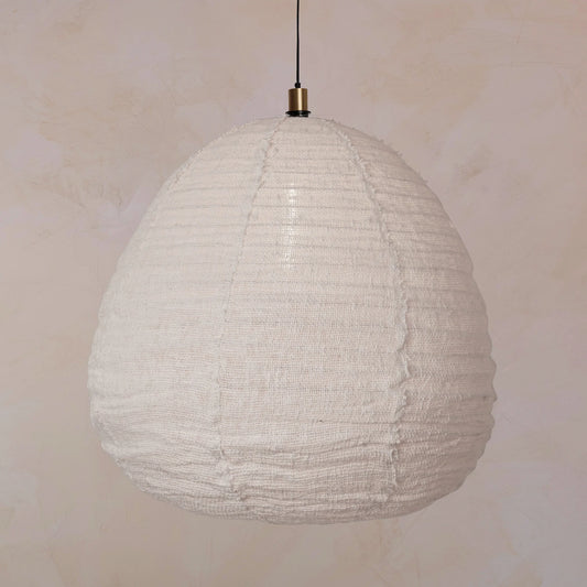 Kapok Tree Pear Lampshade White