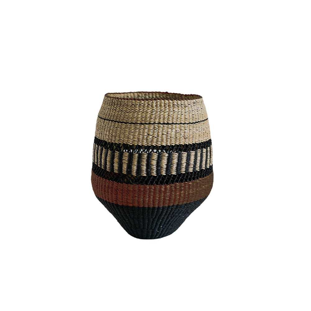 Pin Stripe Vase Noisette L