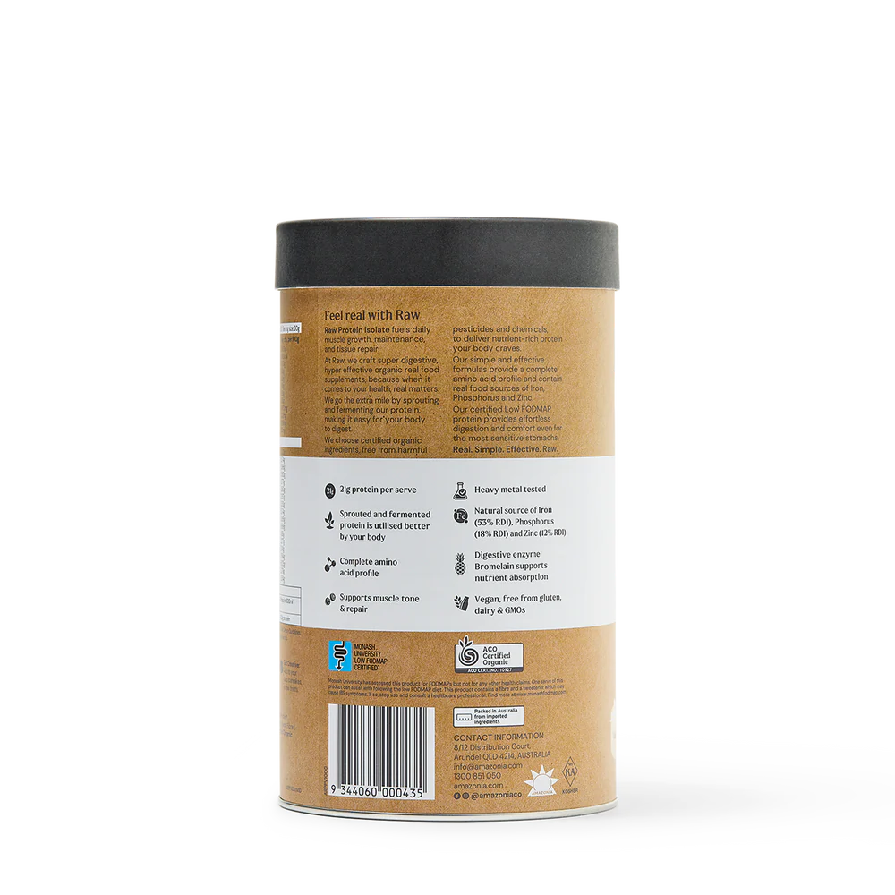 Raw Protein Isolate 1kg Vanilla