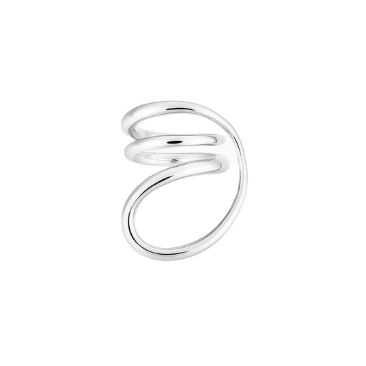 Silver Round Trip Ring