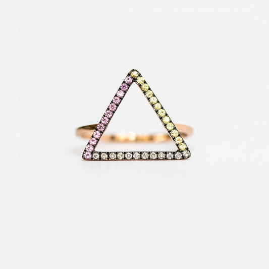 Love Triangle Ring