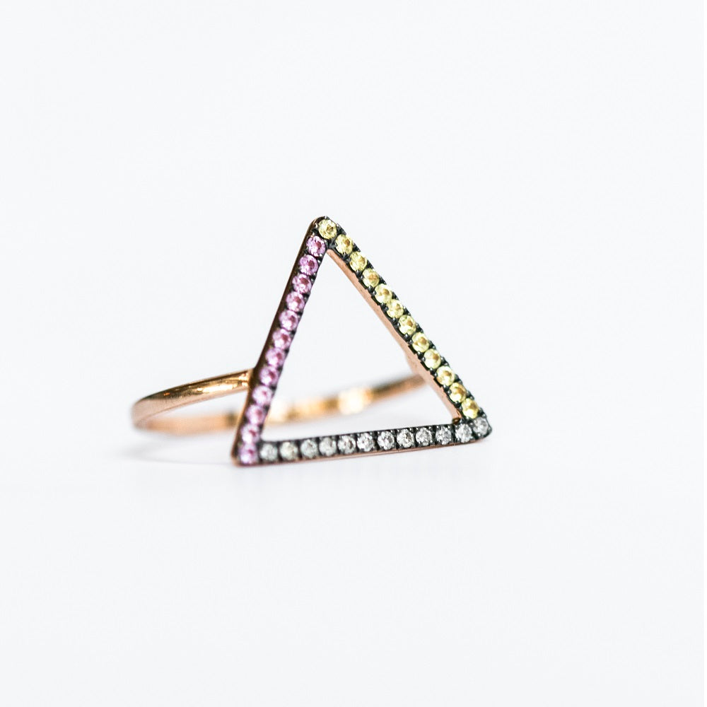 Love Triangle Ring