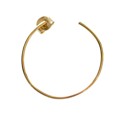 Circle Gold Single Earring