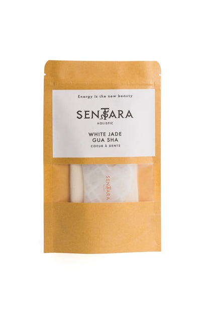White Jade Horn Tooth Gua Sha