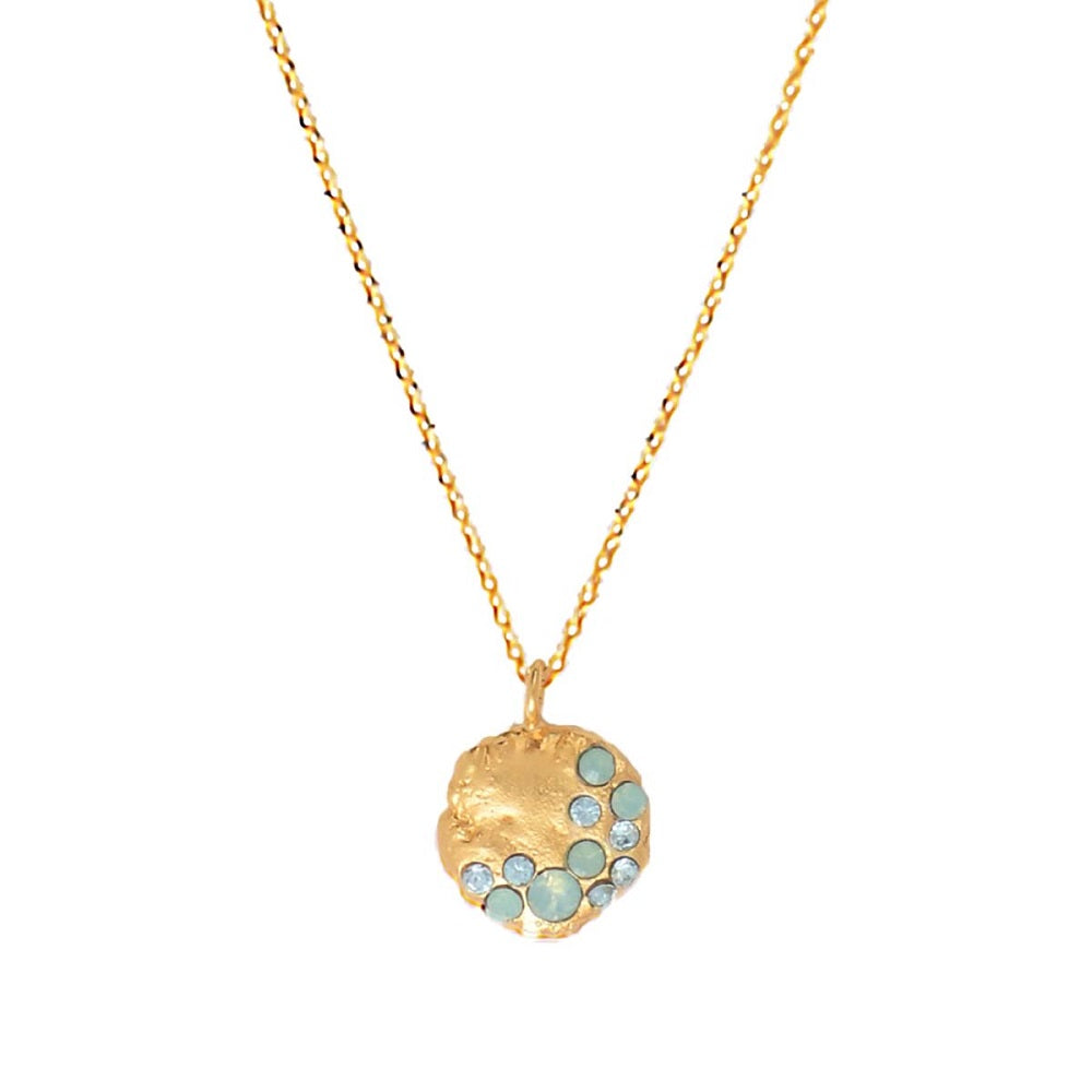 Opal Blue Seven Necklace