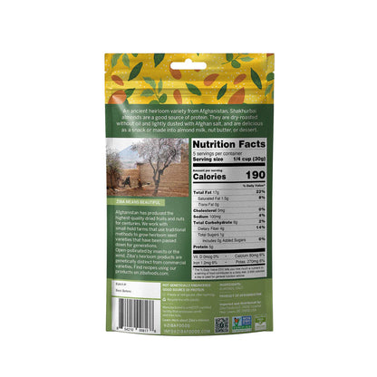 Heirloom Almonds - Shakhurbai (Dry Roasted & Salted) 150g