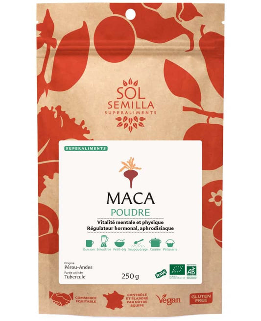 Organic Maca - Powder - 250g