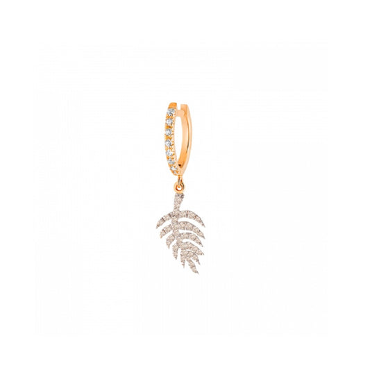 Palm Hoop Single Earring