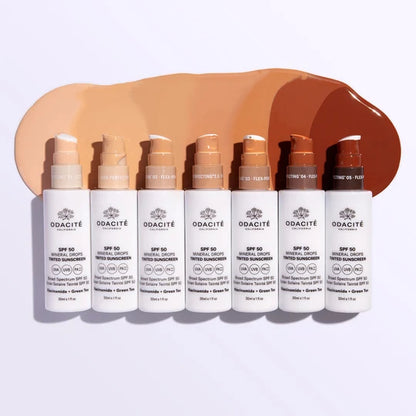 SPF 50 Tinted Mineral Drops Shade 01