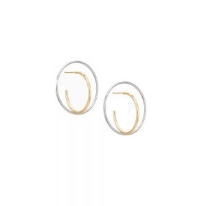 Saturn Medium Earring