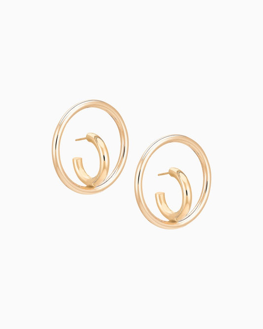 Saturn Small Earring - Gold